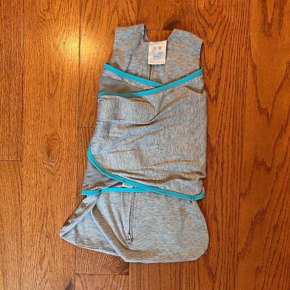 Halo sack Velcro swaddle